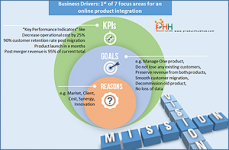 Business driver, KPI, online product, integration